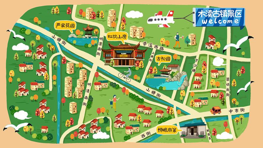 东阳手绘地图：一机在手，智慧景区游览无忧