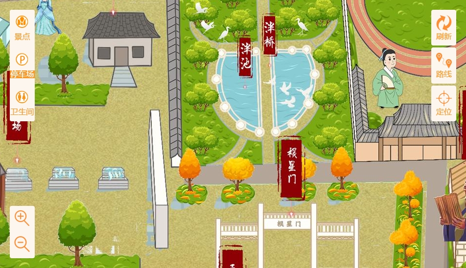 东阳手绘地图景区语音讲解导览系统：智慧景区建设的基石